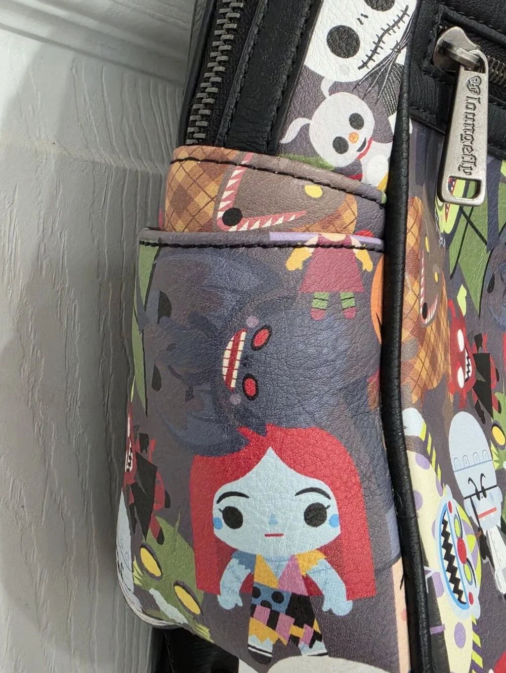 Loungefly The Nightmare Before Christmas Chibi Characters Mini Backpack